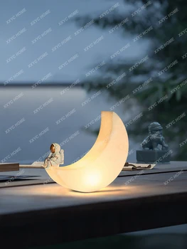 Väljas Laadimine Kuu-Hele Lamp Telkimine Väljas Muutuva Valguse Terrace Garden Õhkkond Öö Valguses