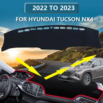 Näiteks Hyundai Tucson 2022 NX4 NX 4 2023 Auto Vaip Sisustus Armatuurlaua Kate Padi libisemisvastased Anti-Sun Kate Dashmat Auto Tarvikud