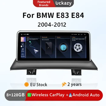 Uckazy 6GB 128GB 2 din Android 12 autoraadio Mms BMW X3 E83 2004 - 2012 Video Navigatsiooni GPS Stereo juhtseade Carplay