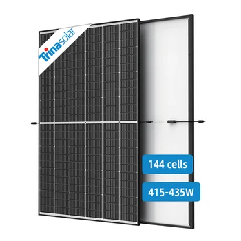 Trina Solar Panel 400W 425W PV Moodul TSM-DE09R.08 Laos Mono Perc Päikesepaneelide 210mmx182mm Paneles Solares