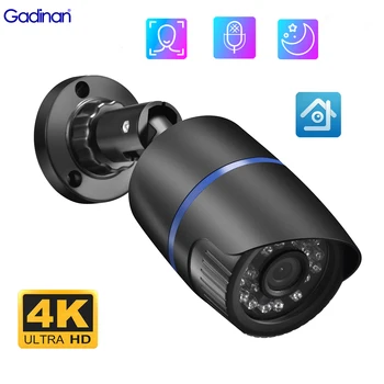 Gadinan HD 8MP 5MP POE IP-Kaamera, näotuvastus, Väljas videovalve Turvalisuse Kaitse CCTV Kaamera e-Posti Teateid XMEye