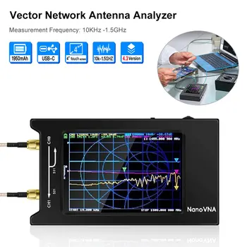 Uuendatud NanoVNA Vektor Võrgu Antenni Analüsaator 50kHz-6.3 GHz, 4