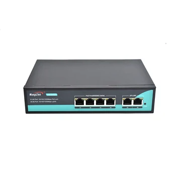 Wanglink Täielik Gigabit 4 Port IEEE802.3 af/at PoE Protokoll, Ethernet Switch Võrgustik POE Switch IP CCTV Kaamera