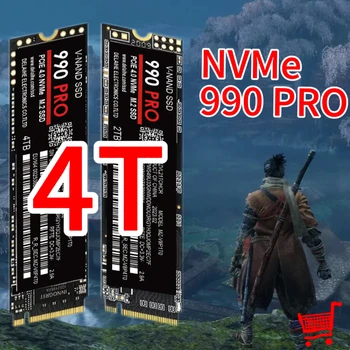 990PRO 7450MB/s M. 2 SSD 1TB 2TB 4TB NVMe PCIe 2.0 4.0x4 M2 Disk 2 GB Dram Cache Sise-Solid State Drive Sülearvuti, PS5