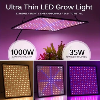 1000W Helendav LED Taim Kasvada Valguse Täieliku Spektri Köögivilja-Ja Lille Õitsema Lamp Siseruumides Kasvuhoone Aias Kasvav Taim Valgust