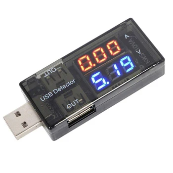 USB-Detektor Digitaalne Multimeeter Meter Power Tester Praegune Pinge Aku Monitor LED Display Power Bank