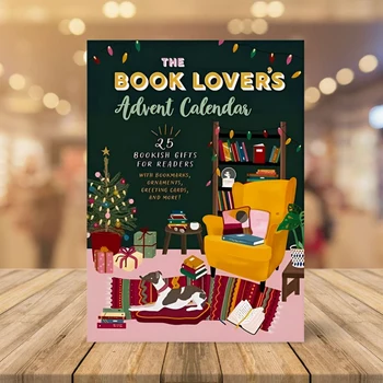 1 Töö Advendikalender Jõulud Kingitused, Nagu On Näidatud Raamat Lovers Christmas Book Lovers Raamat Advendikalender Üllatus Box