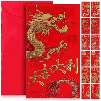 Punane Paketid Hiina Uue Aasta Punased Ümbrikud Traditsiooniline Õnne, Raha, Raha-Paketid, HongBao Pool Pulmad Kingitused