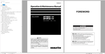 Komatsu Roomikbuldooserid 2022 3.07 GB PDF Shop Manual, Operaator Hooldus ja lülitusskeem