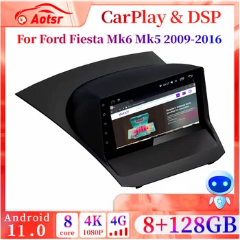 Ford Fiesta Mk6 Mk5 2009 - 2016 Android autoraadio Mängija, GPS-Navigatsiooni-360 kaamera Auto Stereo Multimeedia DSP carplay 4G SIM -