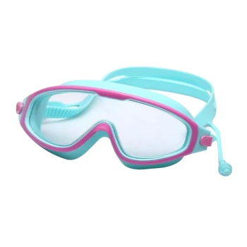 Shenyu ujumisprillide kasutamine Lastele Anti-Fog UV Kaitse Selge Hõlmav Nägemus Ujuda Prillid Koos Earplug Jaoks 4-15 Aastat Lapsed