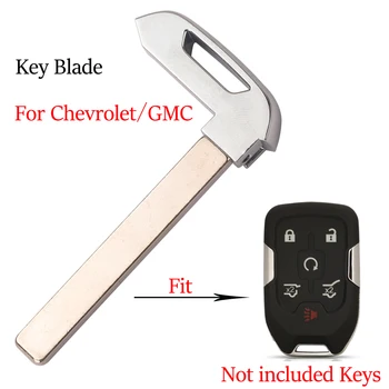 jingyuqin 10TK Remote Auto Key Võtmeta avamis-ja Hädaolukorras (Insert Key Teraga Chevrolet GMC Terrain Acadia Maastik Sierra Tühi Tera