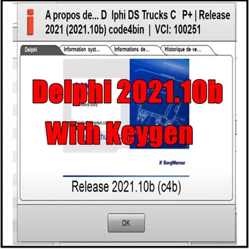 Uusim Delphis 2021.10 b keygen koos Bluetooth DS 150 Autocoms 2021.11 koos keygen OBD2 Diagnostika tööriist Auto Remont Tarkvara