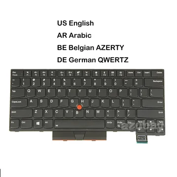 Sülearvuti Klaviatuur Lenovo Thinkpad T470 (20HD 20HE 20JM 20JN), T480 (20L5 20L6), A475, A485 USA araabia DE saksamaa Belgia AZERTY