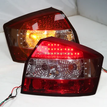 LED Saba Tuli Audis A4 B6 LED Tagumine lamp 2001-2004 Punane Valge