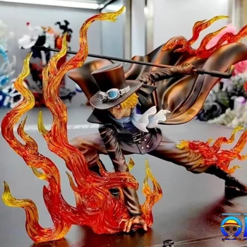 One Piece Anime Arvandmed 23cm Tulekahju Rusikas Sabo Joonis Revolutsioonilise Armee Tegevus Figuriin Pvc Kuju Mudel Nukk Kaunistused Lapsed Kingitus