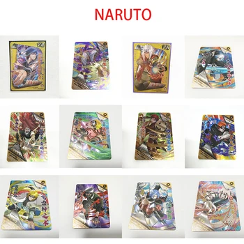 Anime NARUTO Harv ZR Värv Flash Kaart Kakashi Naruto Hatake Jiraiya Konan Laekuva Mänguasi Solitaire Jõulud sünnipäeva kingitus