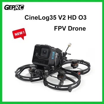 Uus GEPRC CineLog35 V2 HD O3 GEP-F722-45A AIO PNP/ELRS 2.4 G/TBS Nano RX FPV Quadcopter Freestyle Undamine