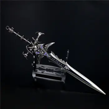 15-30cm World of Warcraft Lich King Frostmourne Sulamist Mõõga Mäng Keychain Ei Teritatud Relv, Nuga Mudel Kingitus, Mänguasjad Poiss