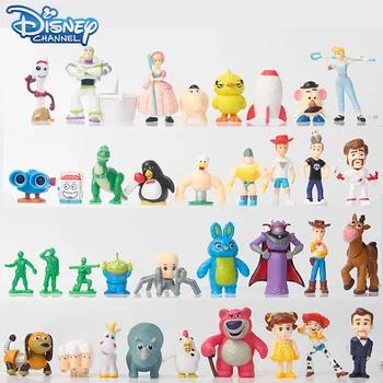 36pcs/set 3-5CM Disney Cartoon Movie Mänguasjad Lugu Woody Buzz Lightyear Tegevus Joonis Laekuva Mudel, Mänguasjad, Laste Sünnipäev Kingitused