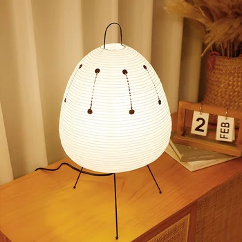 Jaapani Stiilis riispaber Laterna LED Põranda Lamp Loominguline Statiivi Tabel Lamp elutuba, Magamistuba Öö Hotel Kunsti Kerge