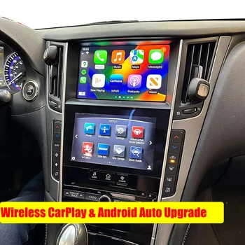 Juhtmeta Apple CarPlay Android Auto Airplay Ekraani Peegel Uuendada kohta Q50 Q60 QX50 Auto Mängida Moodul, Liides Kasti Infiniti