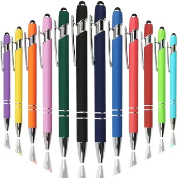 20Pcs/palju Kohandatud Matt Pastapliiats Loominguline Touch Stylus Pen 22 Värvid Kirjalikult Ballpen Stationery Office koolitarbed