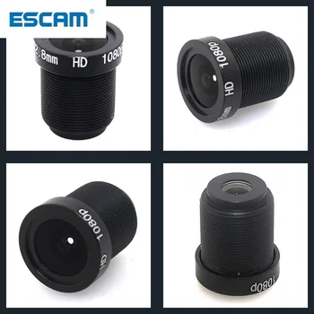 ESCAM 1080P 2.8/3.6/6mm CCTV LENS Turvalisuse Kaamera Objektiiv M12 2MP Ava F1.8, 1/2.5