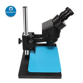 Binokli Stereo profesional Mikroskoobi simul fookuskaugus digitaalne elektrooniline Microscopio WF10X/20mm Okulaar LED Tuled PCB Jootmiseks