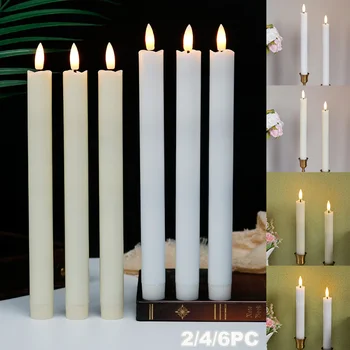2Pack LED Flameless Koondamise Küünlad Tuled 3D Taht Aku Jõulud Simulatsiooni Küünlad Akna Küünlad Kaua, Elektrilised Küünlad Lamp