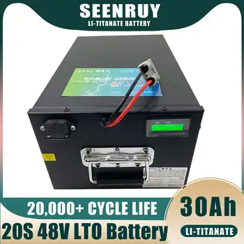 SEENRUY 48V 30AH Liitium Aku LTO BMS 20S jaoks 3500W Solar Energy Storage Roller Bike Jalgratta Inverter RV