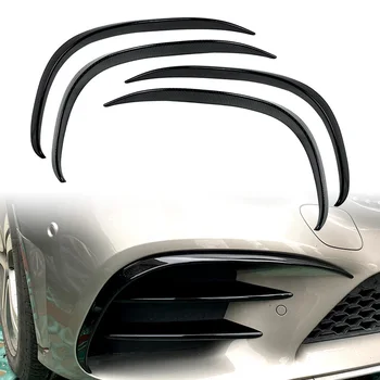 2pcs/set Auto esistange Lip Splitter Spoiler sisekujundus kest Mercedes Benz C-Klassi 200 C260 W205 2019 2020 2021 Tarvikud