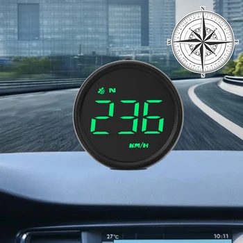 Off-Road 4x4 Spidomeeter GPS Kompass Auto HUD Kiirus Meetrit Häire Head Up Display Smart Digitaalsed andurid Auto Tarvikud Universal