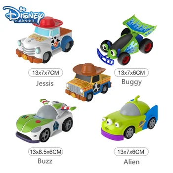 13cm Disney Pixar Mänguasja Lugu Inertsiaalsed Auto Woody Buzz Tõmba Tagasi Auto Simulatsiooni Mudel Laste Huvi Koolituse Arengu Mänguasjad